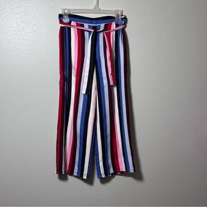 Abercrombie kids Girls Striped Pants Culottes Size 13/14